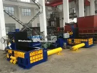 Y81T-125 পুশ-আউট হাইড্রোলিক স্ক্র্যাপ মেটাল বেলার